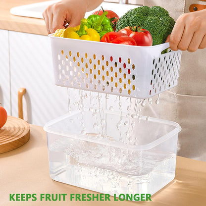 🍓🥰 Refrigerator Food Storage Containers